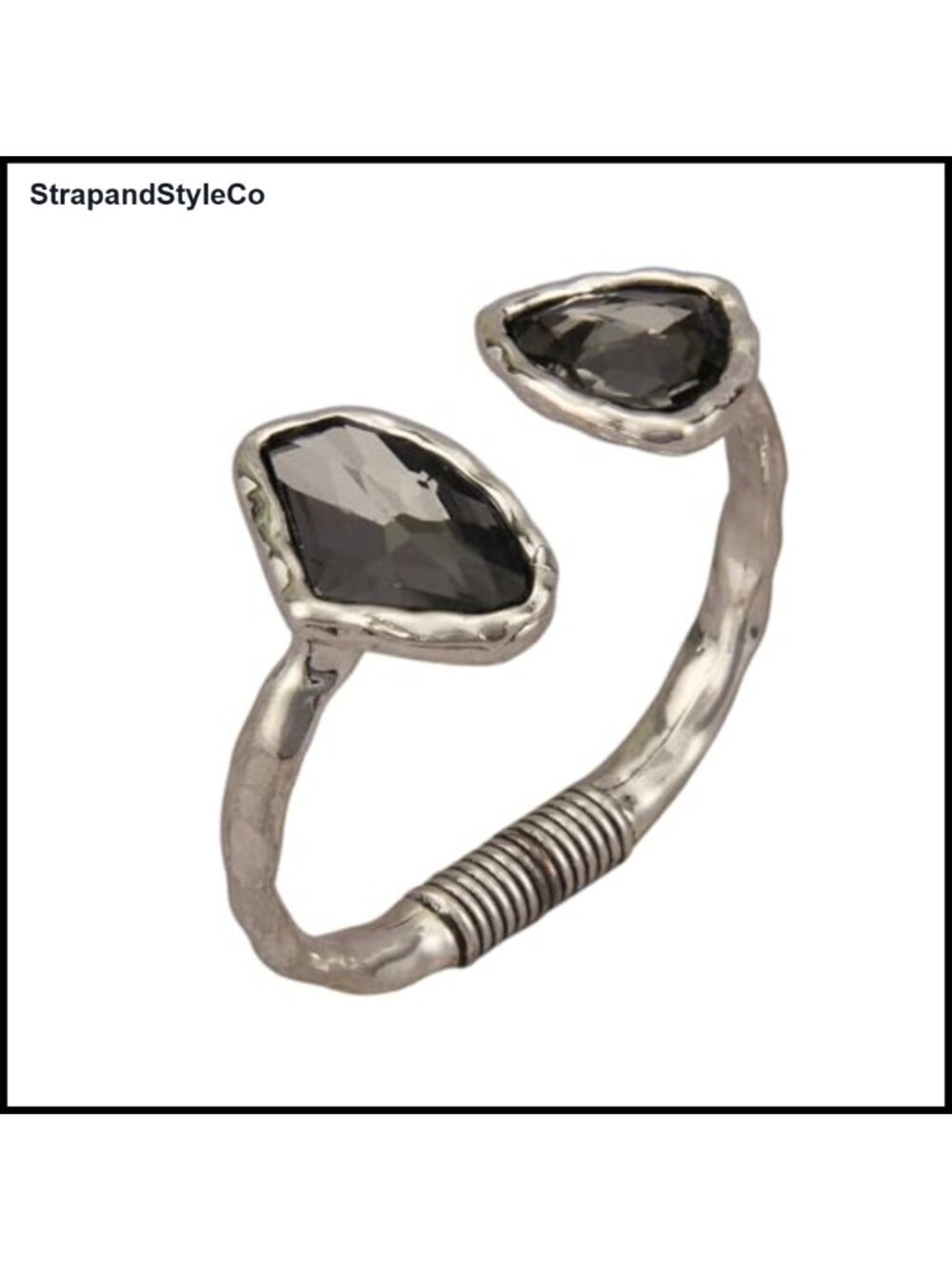 Chunky Cuff Bangle Bracelet Alloy Boho Statement Jewelry for Women